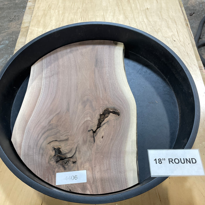 Walnut Slices Collection 2 (18" Round)