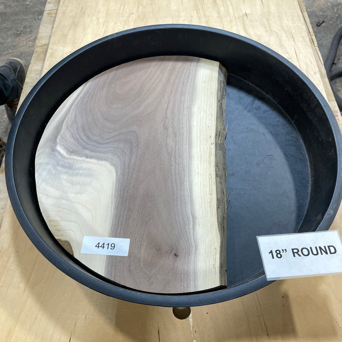 Walnut Slices Collection 2 (18" Round)