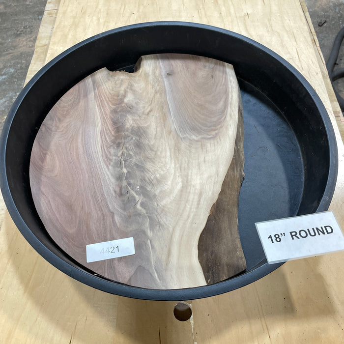 Walnut Slices Collection 2 (18" Round)