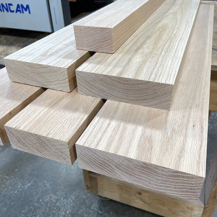 Red Oak Wood - 1.75" Thick - Select a Size