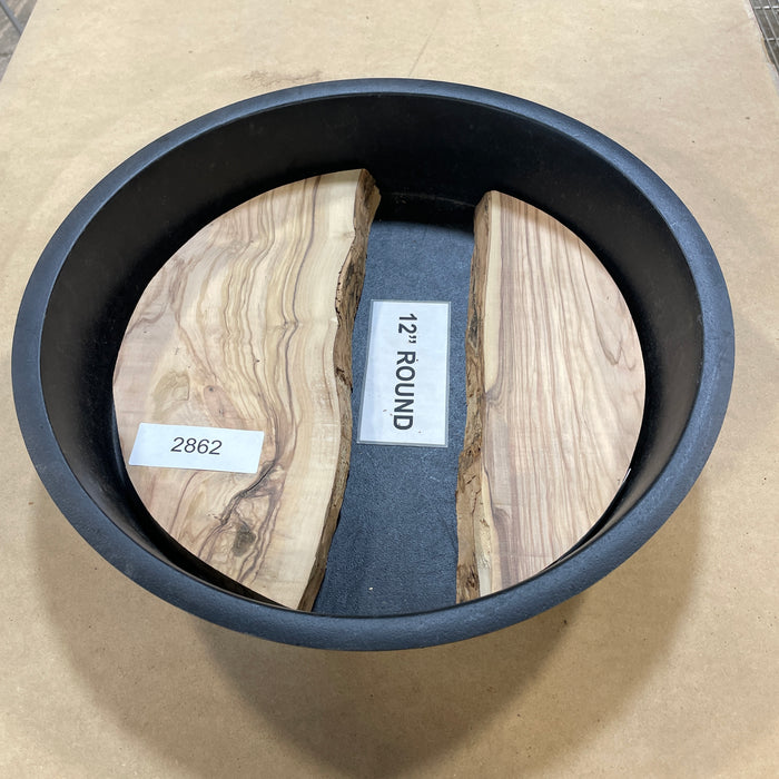 Olive Wood Slices Collection 2 (12" Round)