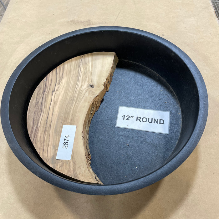 Olive Wood Slices Collection 2 (12" Round)