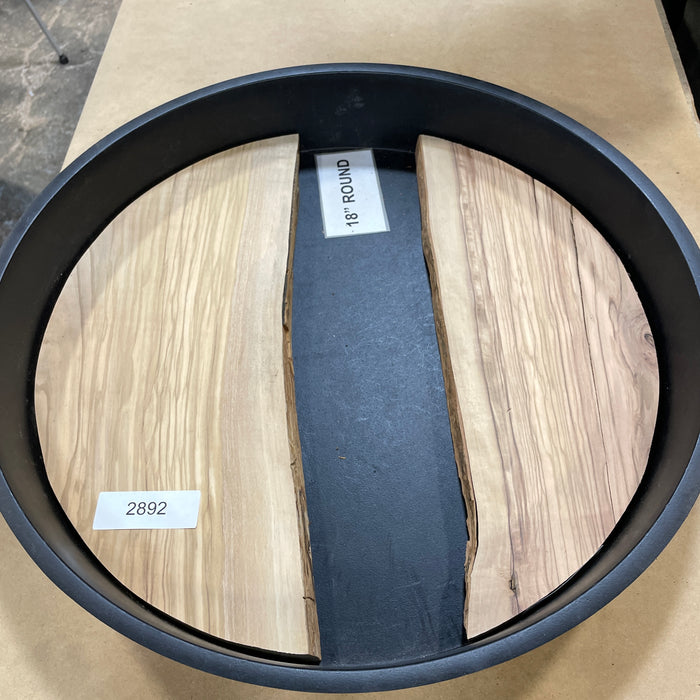 Olive Wood Slices Collection 1 (18" Round)