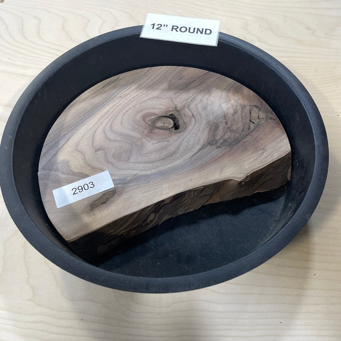 Walnut Slices Collection 2 (12" Round)