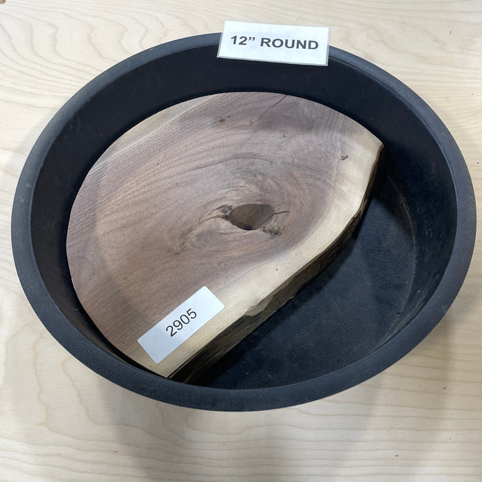 Walnut Slices Collection 2 (12" Round)