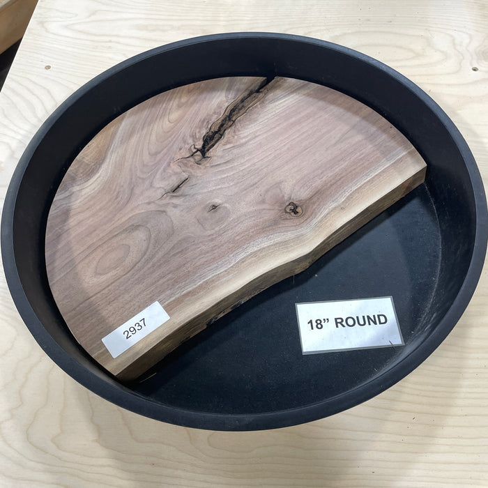 Walnut Slices Collection 1 (18" Round)