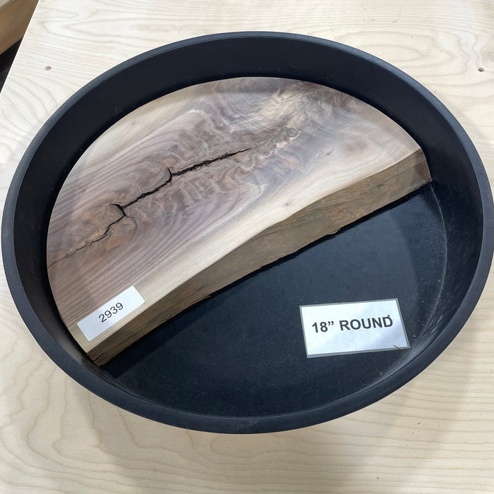 Walnut Slices Collection 1 (18" Round)