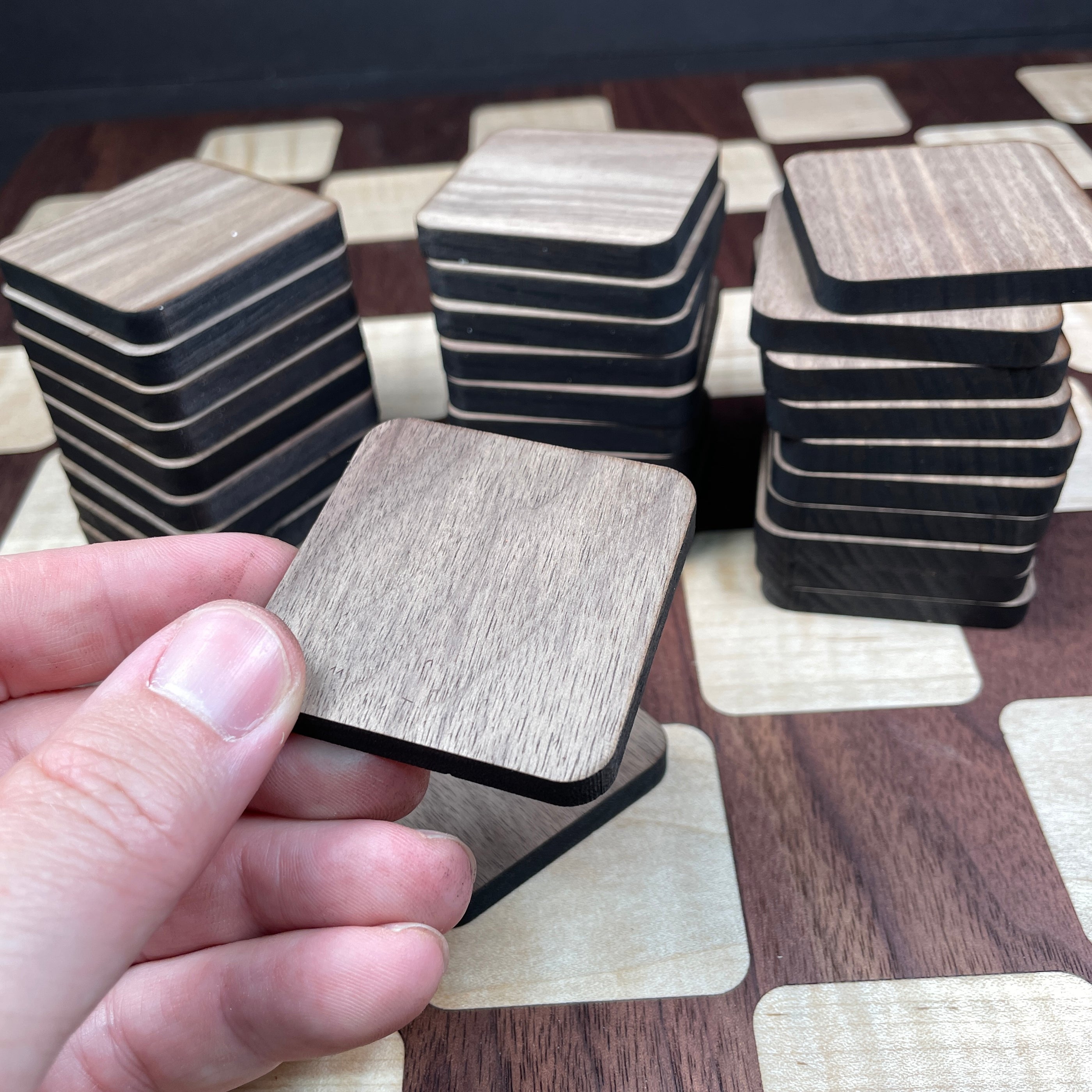 Chess Board Router Template | Clear Acrylic Woodworking Template — Jeff ...