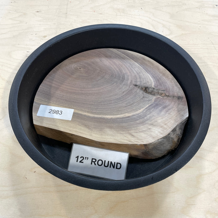 Walnut Slices Collection 4 (12" Round)