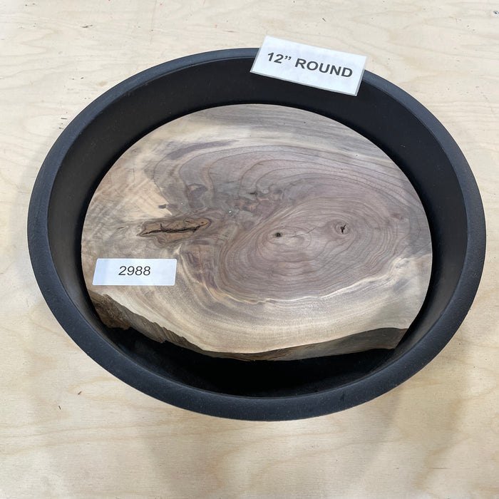 Walnut Slices Collection 4 (12" Round)