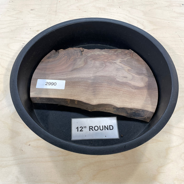 Walnut Slices Collection 4 (12" Round)