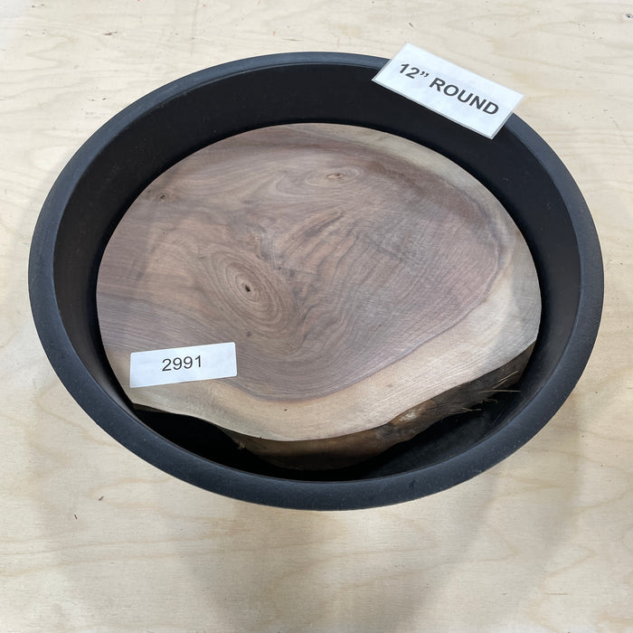 Walnut Slices Collection 4 (12" Round)