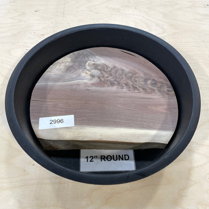 Walnut Slices Collection 4 (12" Round)