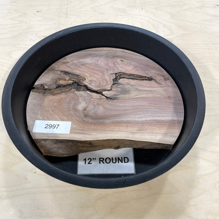 Walnut Slices Collection 4 (12" Round)