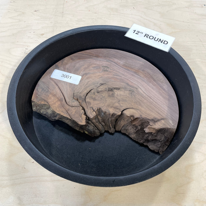 Walnut Slices Collection 4 (12" Round)