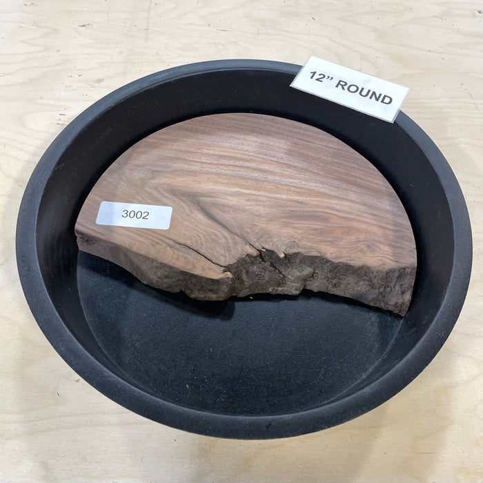 Walnut Slices Collection 4 (12" Round)