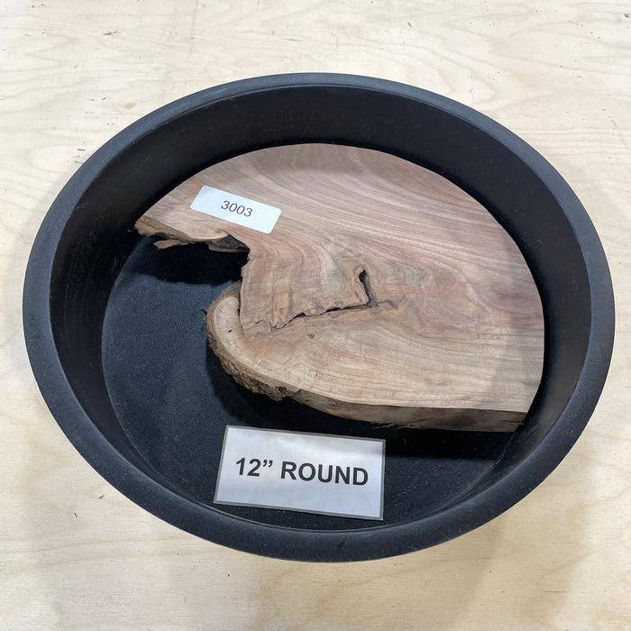 Walnut Slices Collection 4 (12" Round)