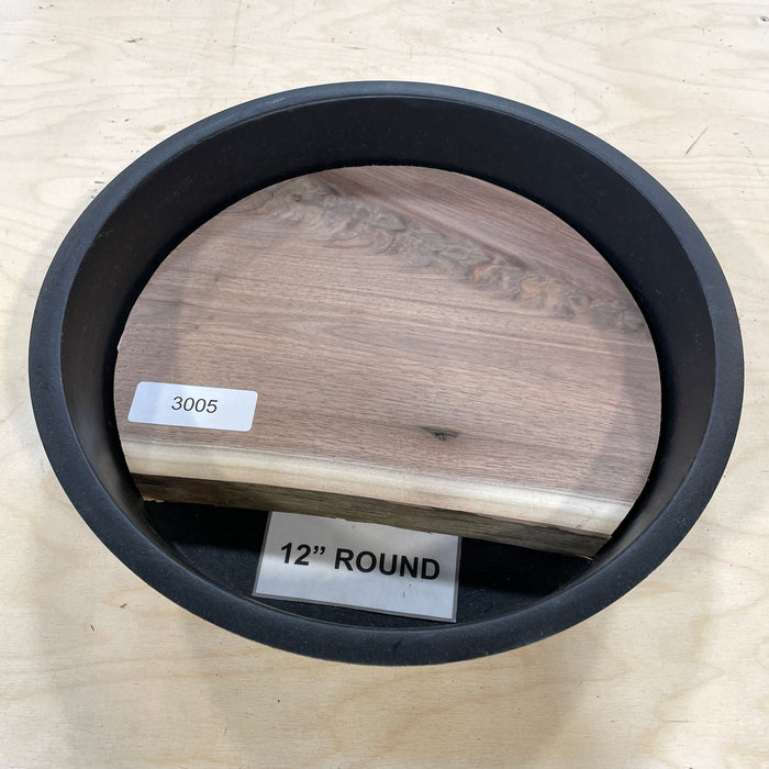 Walnut Slices Collection 4 (12" Round)