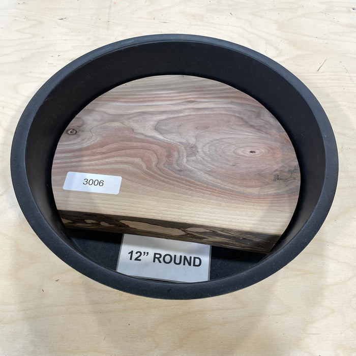 Walnut Slices Collection 4 (12" Round)