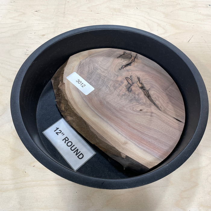 Walnut Slices Collection 4 (12" Round)