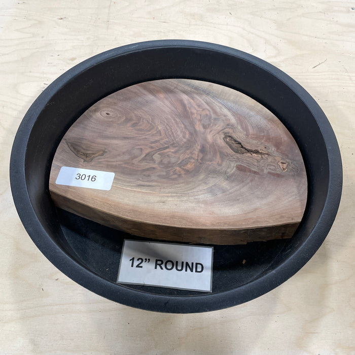 Walnut Slices Collection 4 (12" Round)