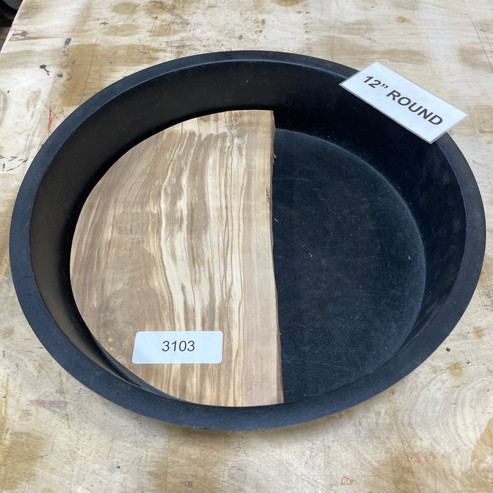 Olive Wood Slices Collection 1 (12" Round)