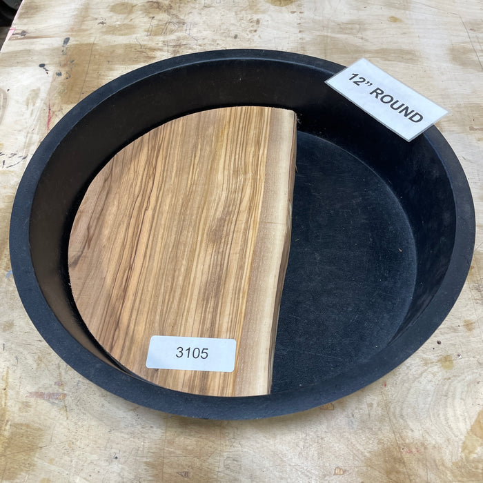 Olive Wood Slices Collection 1 (12" Round)