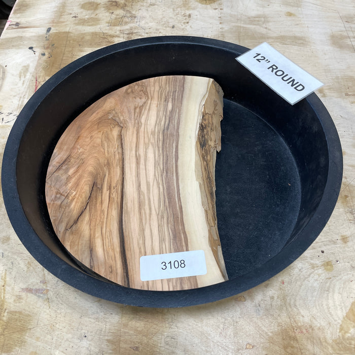 Olive Wood Slices Collection 1 (12" Round)