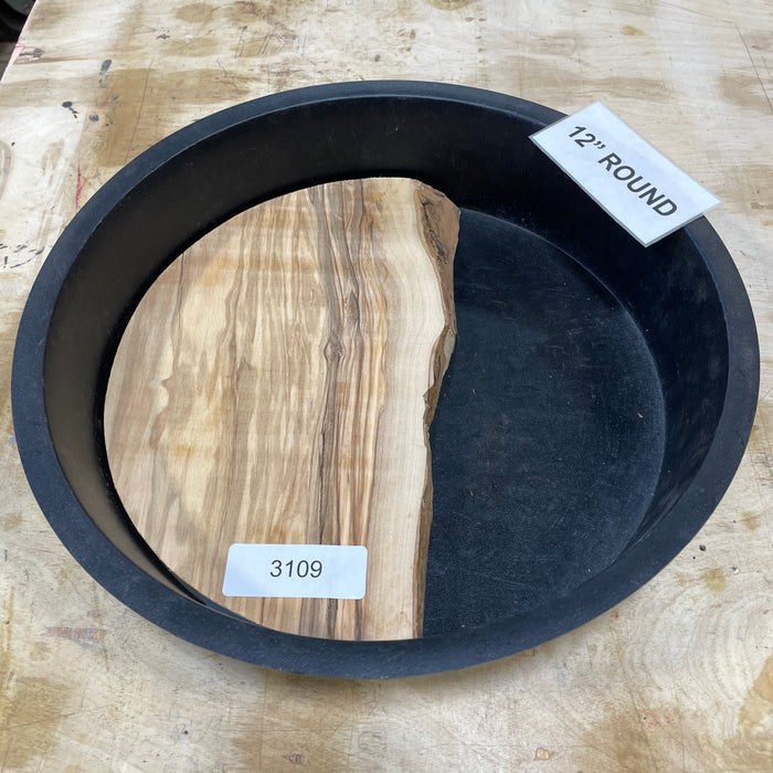 Olive Wood Slices Collection 1 (12" Round)