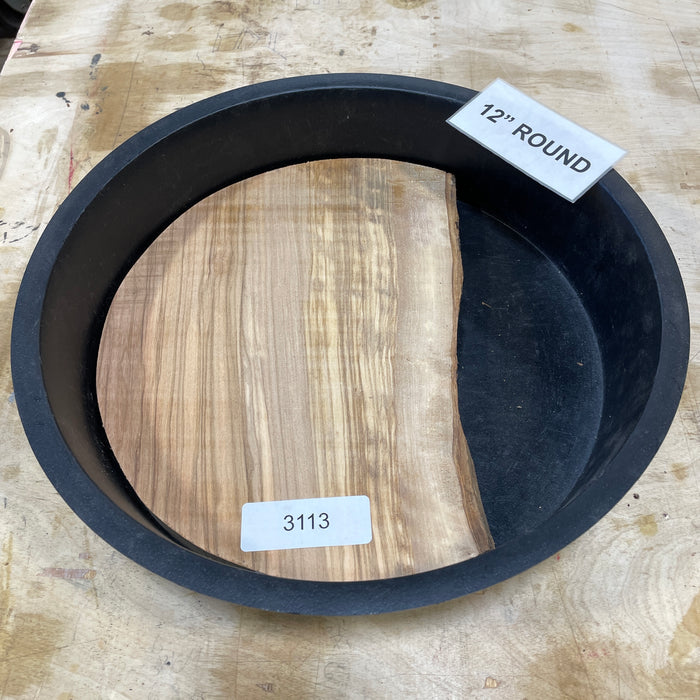 Olive Wood Slices Collection 1 (12" Round)