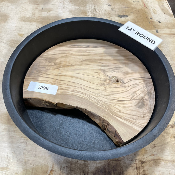 Olive Wood Slices Collection 4 (12" Round)