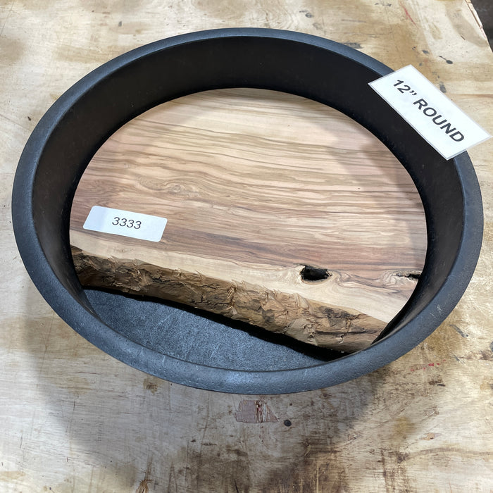 Olive Wood Slices Collection 4 (12" Round)