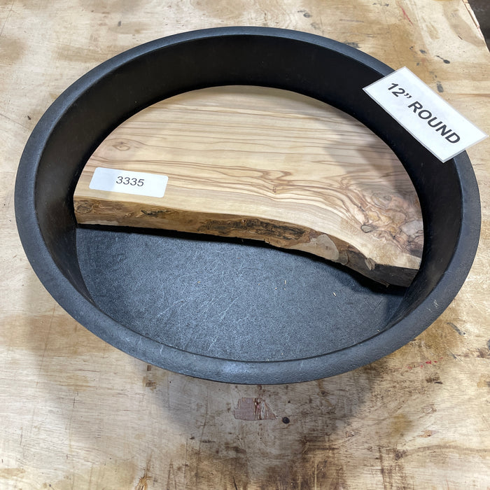 Olive Wood Slices Collection 4 (12" Round)