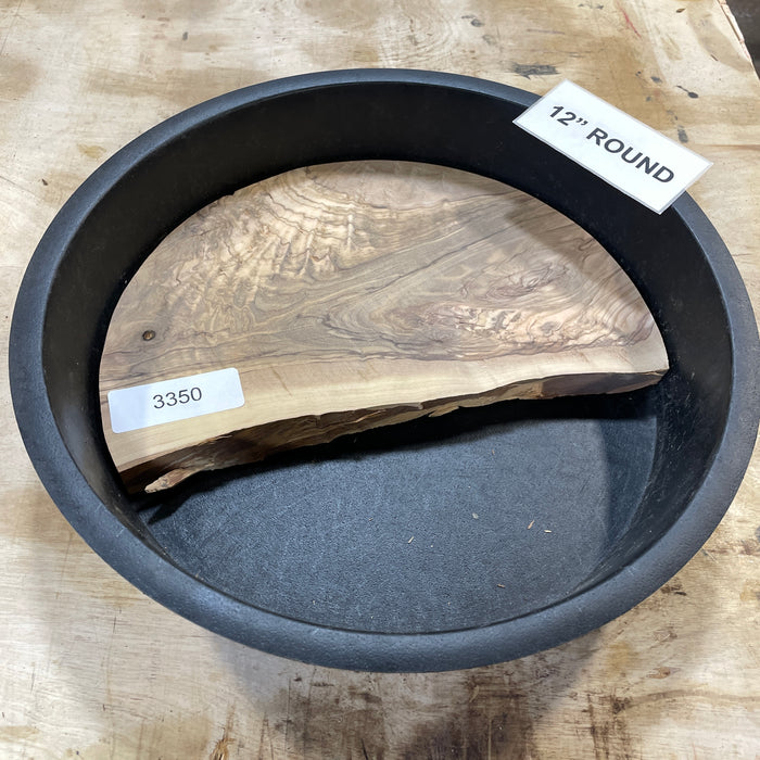 Olive Wood Slices Collection 4 (12" Round)