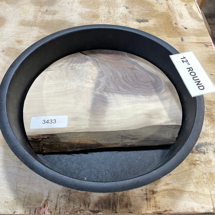 Walnut Slices Collection 5 (12" Round)