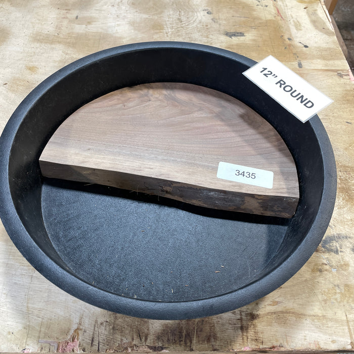 Walnut Slices Collection 5 (12" Round)