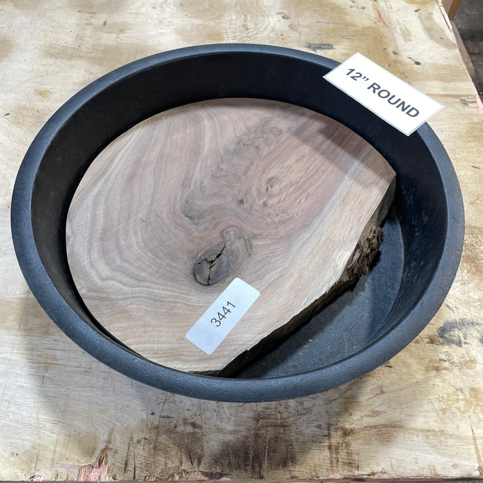 Walnut Slices Collection 5 (12" Round)