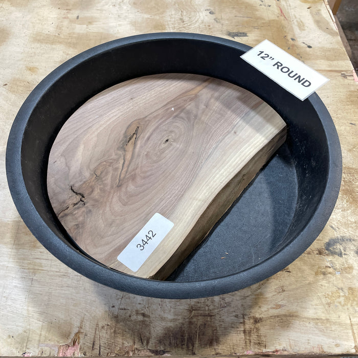 Walnut Slices Collection 5 (12" Round)