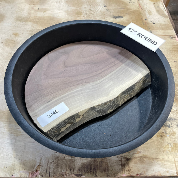 Walnut Slices Collection 5 (12" Round)