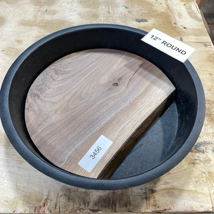 Walnut Slices Collection 5 (12" Round)