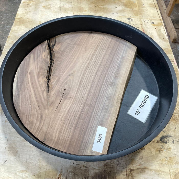 Walnut Slices Collection 1 (18" Round)