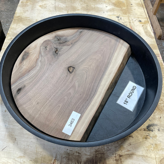 Walnut Slices Collection 1 (18" Round)