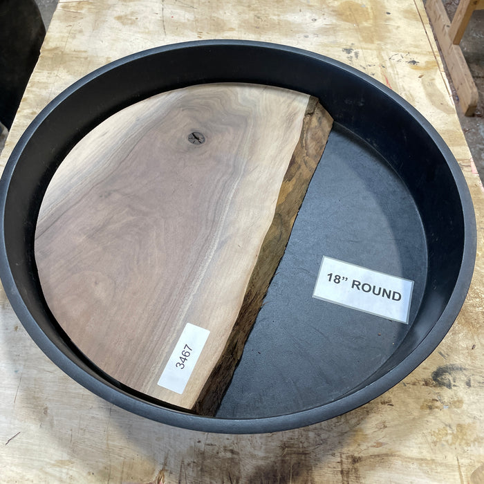 Walnut Slices Collection 1 (18" Round)