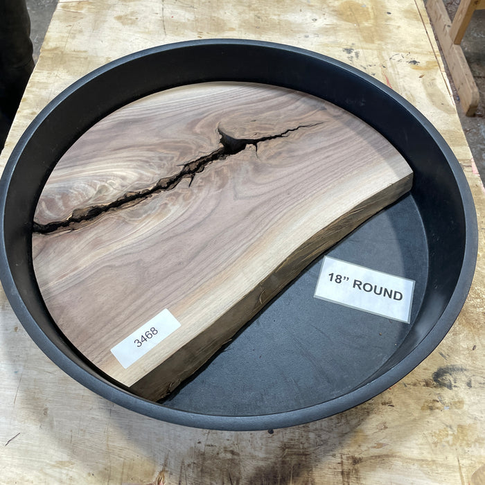 Walnut Slices Collection 1 (18" Round)