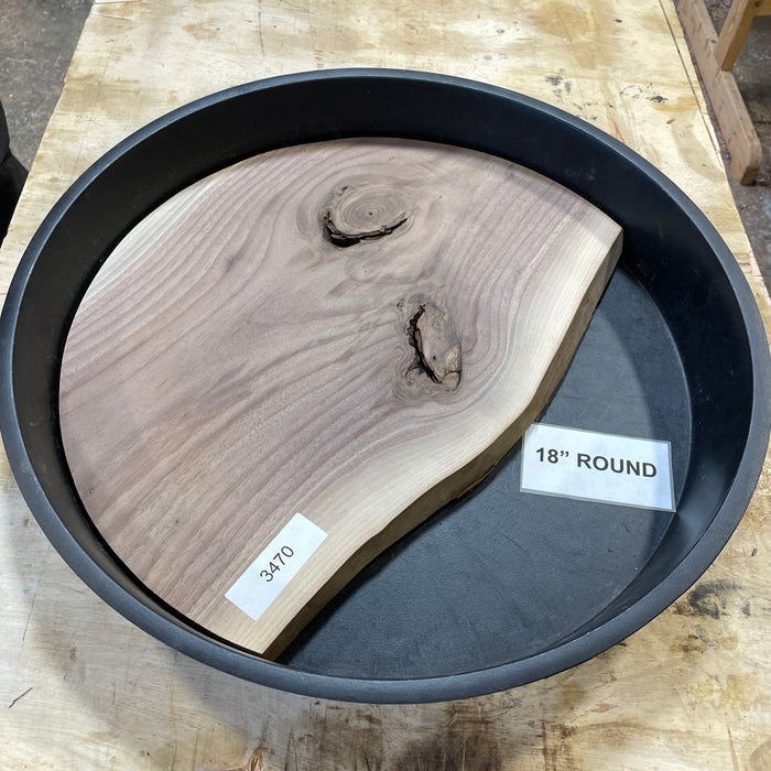 Walnut Slices Collection 1 (18" Round)