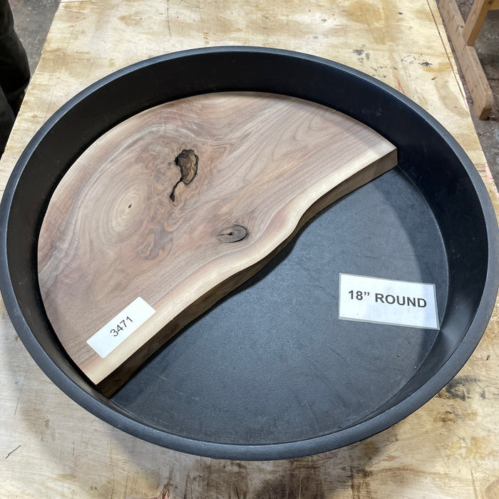 Walnut Slices Collection 1 (18" Round)