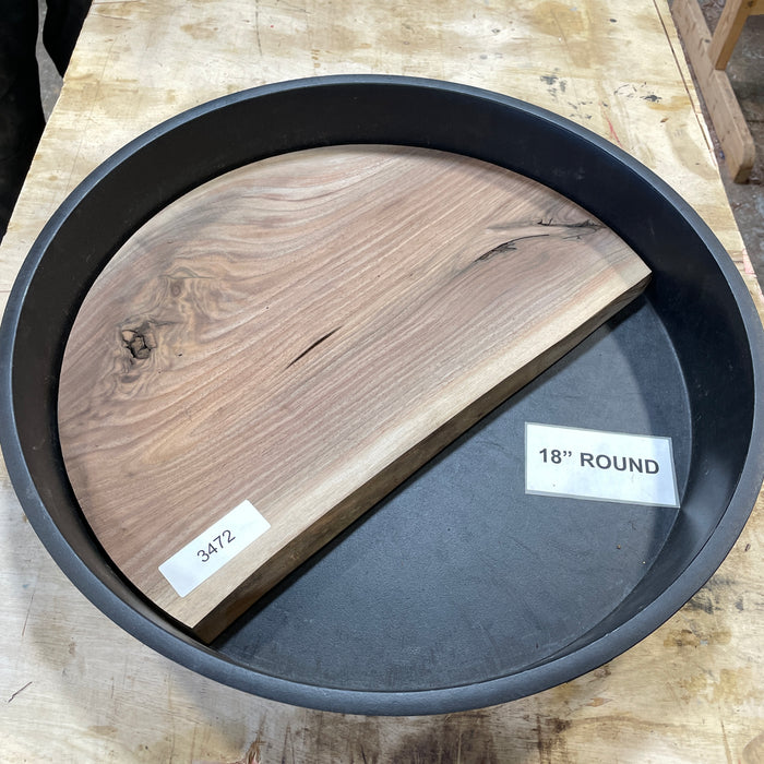 Walnut Slices Collection 1 (18" Round)