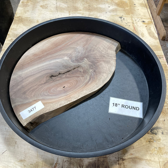 Walnut Slices Collection 1 (18" Round)