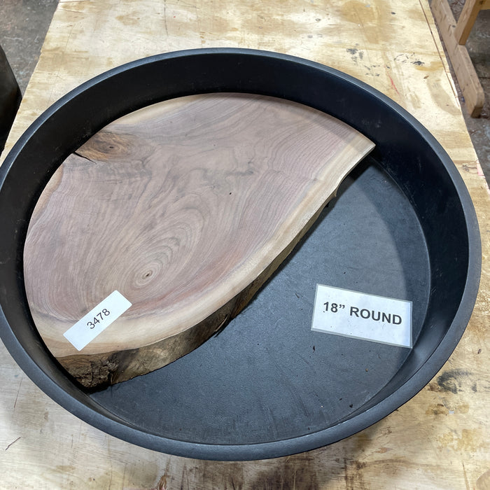 Walnut Slices Collection 1 (18" Round)