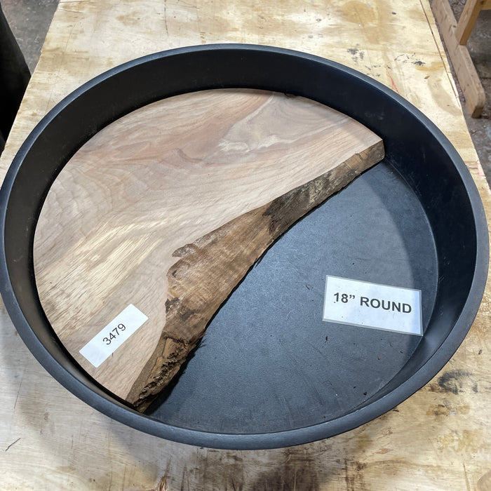 Walnut Slices Collection 1 (18" Round)